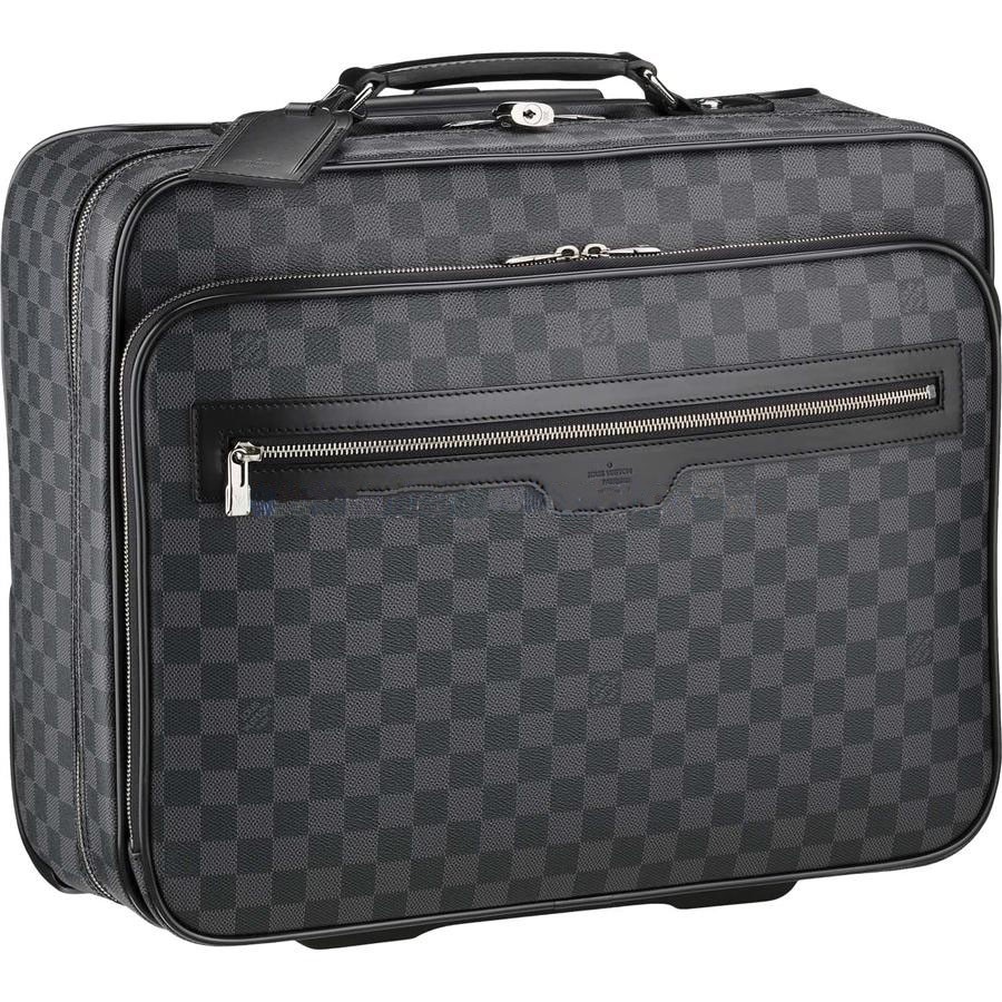 Cheap Louis Vuitton Pilot Case Damier Graphite Canvas N23206 - Click Image to Close